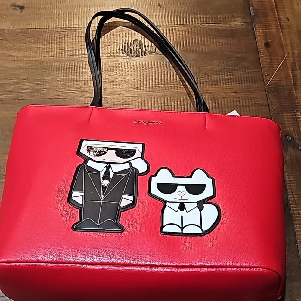 NWT KARL LAGERFELD MSRP $198 - Picture 1 of 10